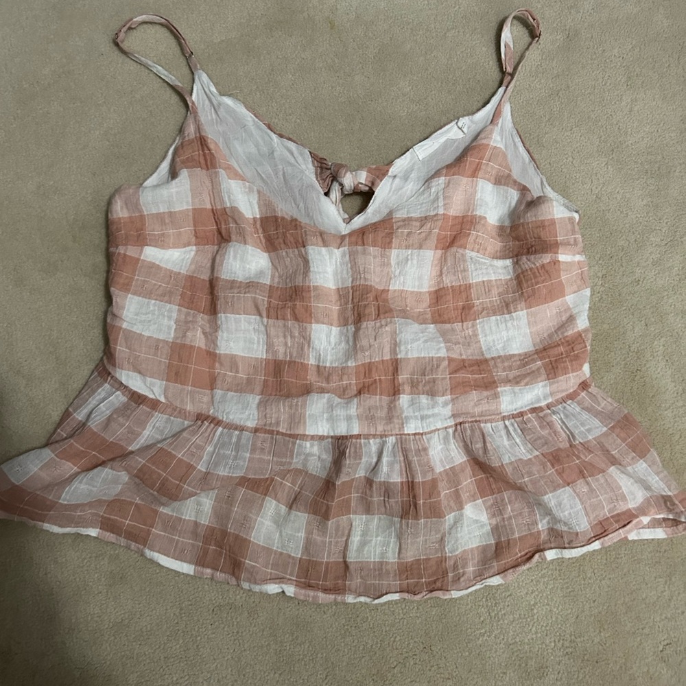 Tie Back Tank Top